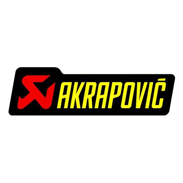 AKRAPOVIC アクラポビッチ タイネツサイレンサーステッカー120X34.5mm P-HST6AL(2638265)