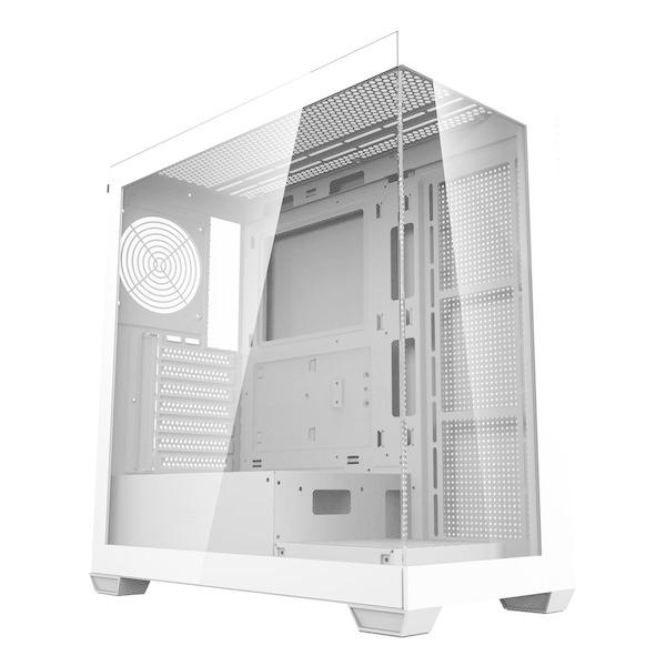 前方270°が開かれたピラーレスデザインにより、個々のパーツや構成をいつでもお楽しみいただけます