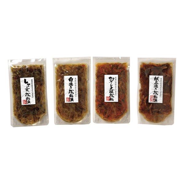 昔ながらの手造り製法にこだわった松前漬のセット
