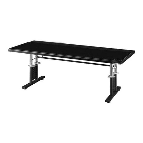 Bauhutte バウヒュッテ ゲーミングデスクHD ロータイプ/幅1200mm/ブラック BHD-1200HDL-BK(2496883)