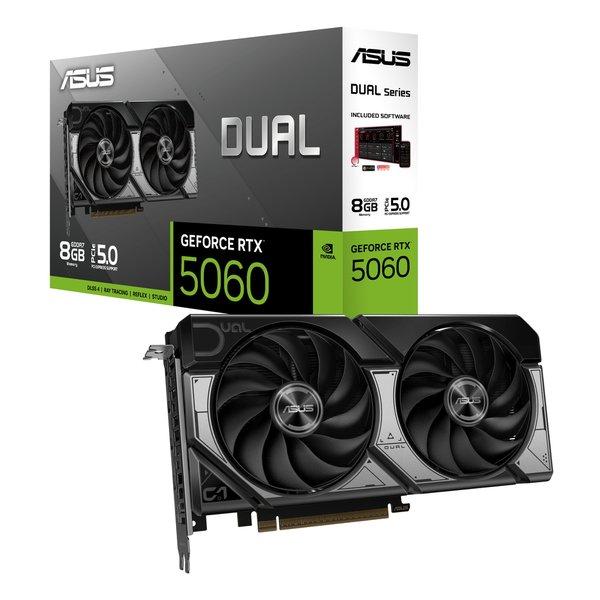 ASUS エイスース Dual GeForce RTX 5060 8GB GDDR7 OC Edition