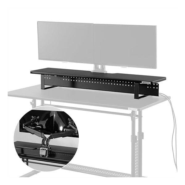 Bauhutte バウヒュッテ ワイドモニタースタンド 幅1100mm/ブラック BHS