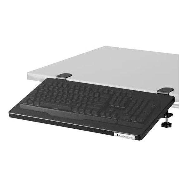 Bauhutte バウヒュッテ チルトキーボードトレイ クランプ固定式/幅48 