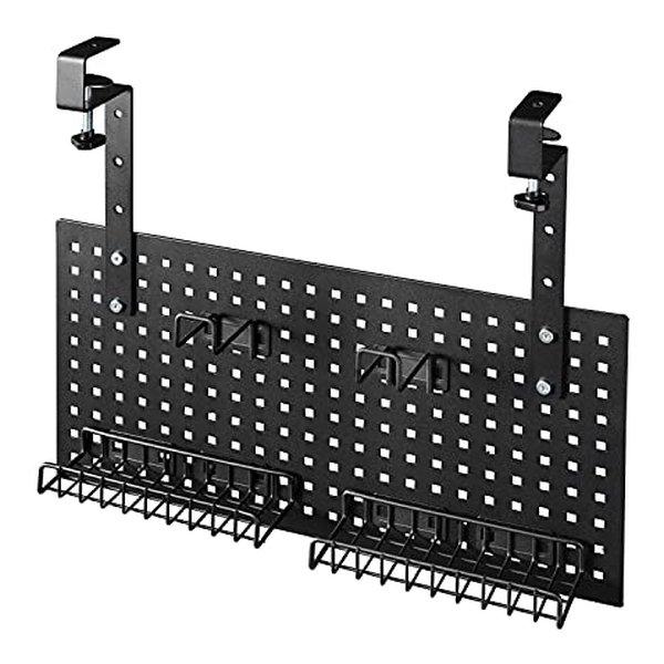 他サイト： Bauhutte バウヒュッテ ケーブルオーガナイザー 幅500×奥行77×高さ290〜460mm/ブラック BHP-C500-BK(2485653)の商品画像