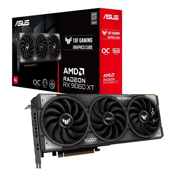 ASUS エイスース TUF Gaming Radeon RX 9060 XT 16GB GDDR6 OC Edition