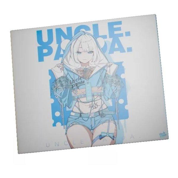 Uncle Panda（アンクルパンダ） ガラスマウスパッド ブルー SP