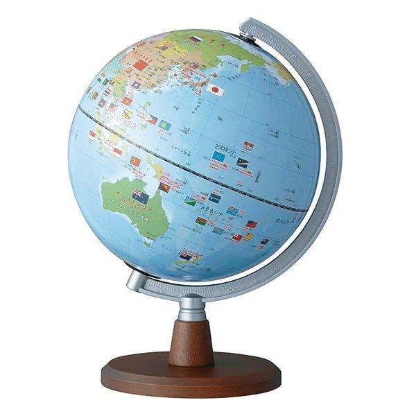 他サイト： レイメイ藤井 レイメイフジイ しゃべる国旗付き地球儀 スタンダード 球径20cm/行政タイプ/音声機能 OYV46(2658512)の商品画像