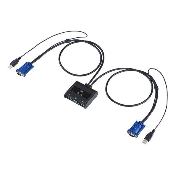 SANWA SUPPLY サンワサプライ パソコン自動切替器 2:1 SWKVM2UUN(2461560)
