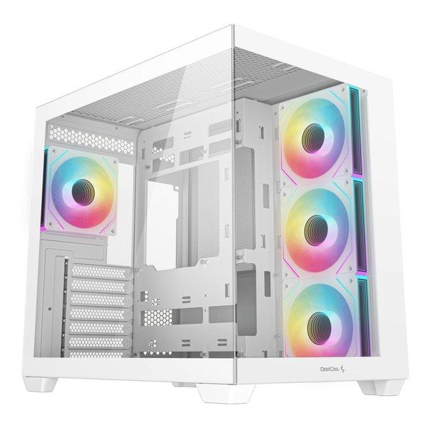 フロントとサイドが全面ガラスで覆われたパノラマ型のATXケース