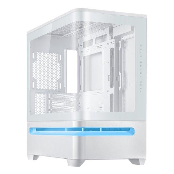曲面ガラスを採用したピラーレスモデルのMicro ATXケース