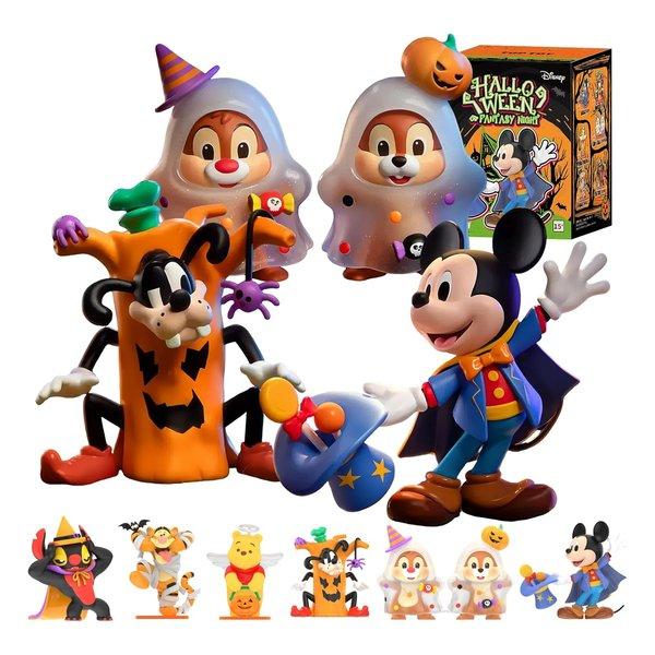 【ハロウィン 】テディベア フィギュア 6体セット TOP TOY（トップトイ） ディズニーオールスターハロウィンシリーズ