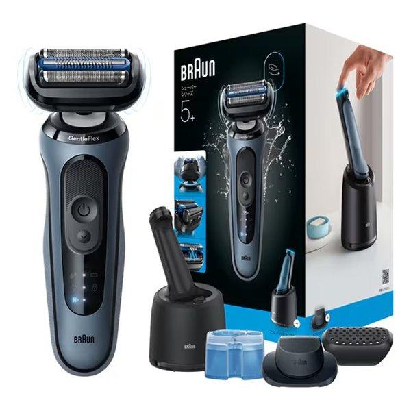Braun Series 5 メンズ 電気シェーバー BRAUN ブラウン 電気シェーバー シリーズ5+ 洗浄器付き/充電式