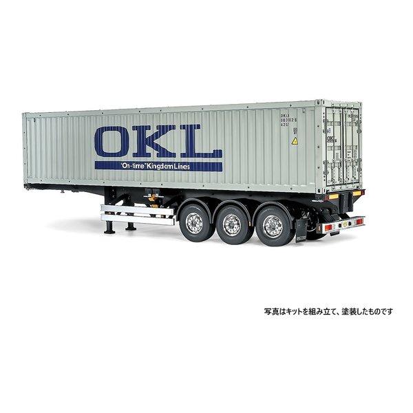 TAMIYA タミヤ 1/14RC トレーラートラック用 40フィートコンテナ 3軸