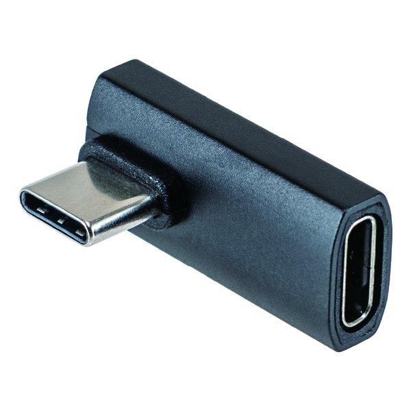 Nakabayashi ナカバヤシ USB Type-C方向変換アダプタ スリム USA-L03BK(2685218)