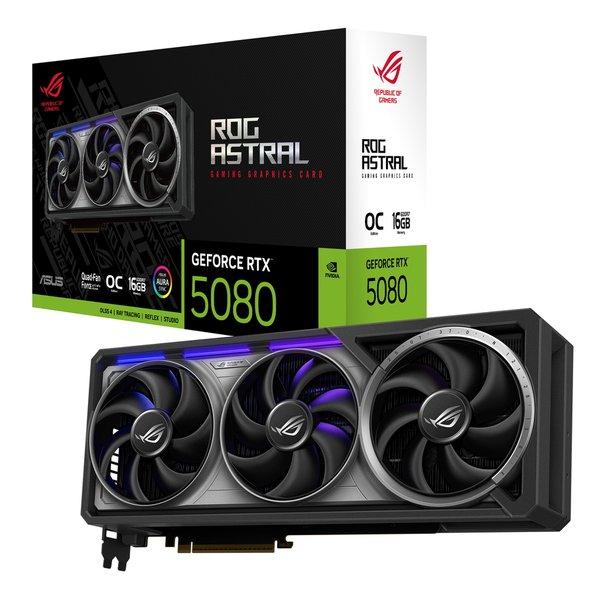 ASUS エイスース ROG Astral GeForce RTX 5080 16GB GDDR7 OC Edition グラフィックボード ROG-ASTRAL-RTX5080-O16G-GAMING(2644181)