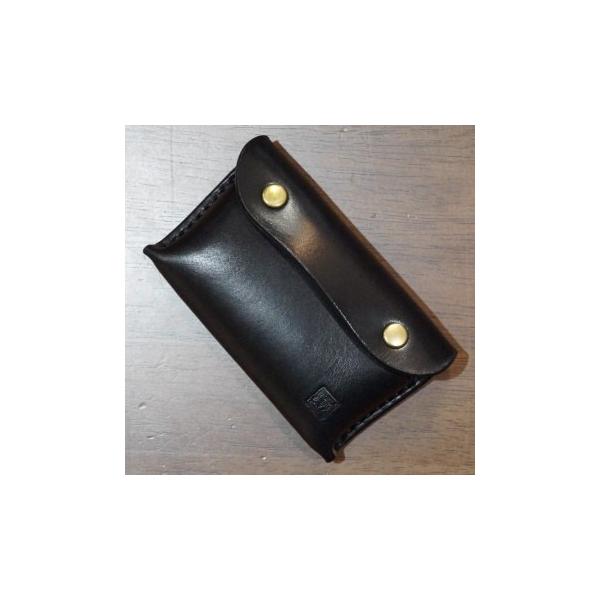 LC-BK-LCタイプカードケース-黒羽（CROW：クロウ)カードケース