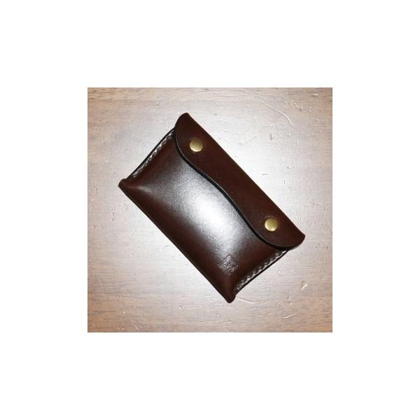 極美品　黒羽　CROW ベージュ ケース LC-DB-LCタイプカードケース-黒羽（CROW：クロウ)カードケース