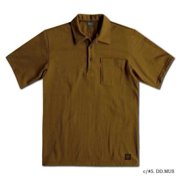 DELUXEWARE（デラックスウエア） OCTS-00 DD.MUS OPEN COLLAR T-SHIRT