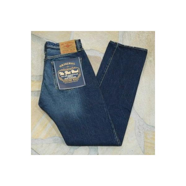 W31フラットヘッド 3009ZR リメイク ナロー ストレート デニム パンツ The Flat Head（フラッドヘッド） 3009ZR-リメイクナローストレート