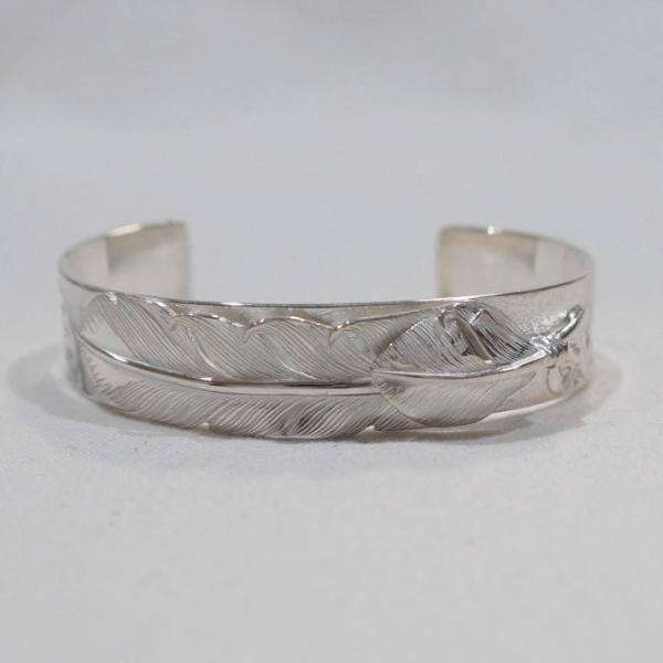 The Flat Head（フラッドヘッド） FN-JB-025-FEATHER BANGLE-FNJB025