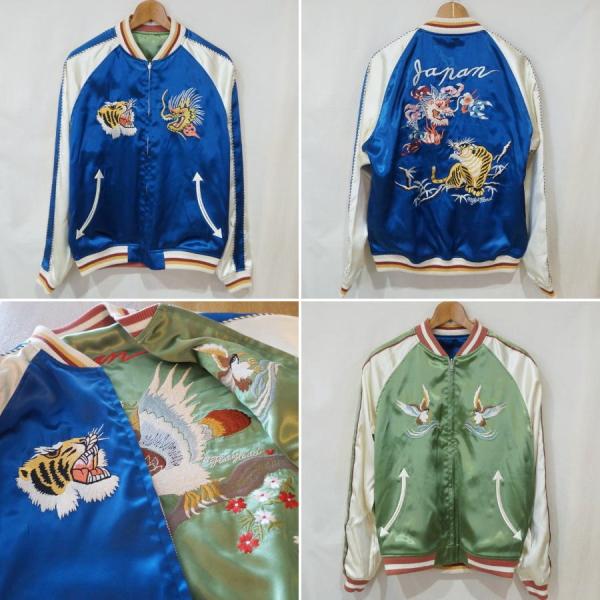 美品　人気モデル　The Flat Head スカジャン　スーベニアジャケット The Flat Head（フラッドヘッド） FN-OJ-SV003 スーベニアジャケット