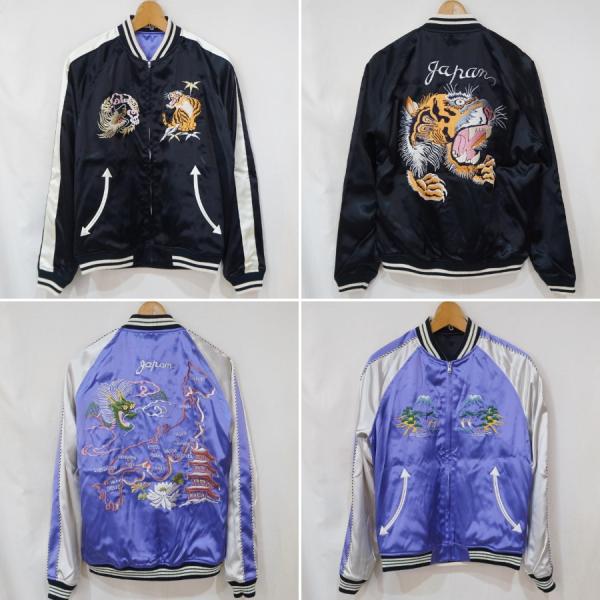 ♦土日割引♦◆♦FLAT HEAD /スカジャン The Flat Head（フラッドヘッド） FN-OJ-SV004 BKxPUR スーベニア