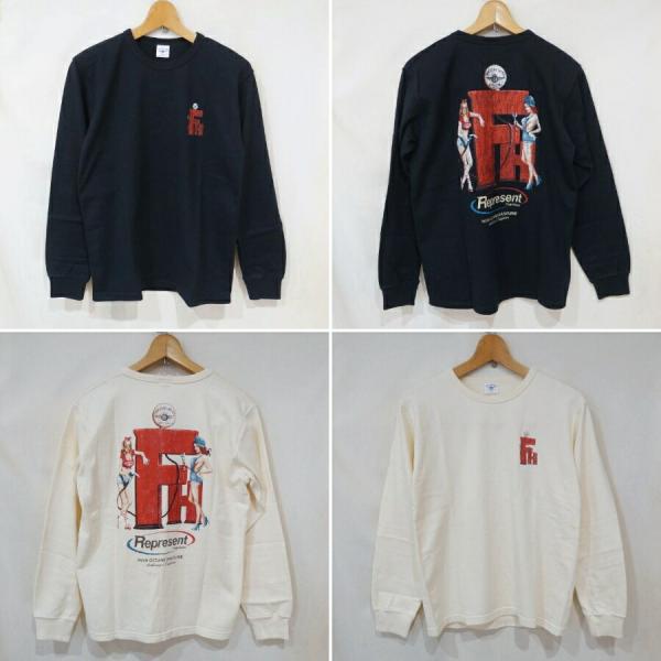 The Flat Head FN-TML-104 フラットヘッドロングスリーブTシャツ