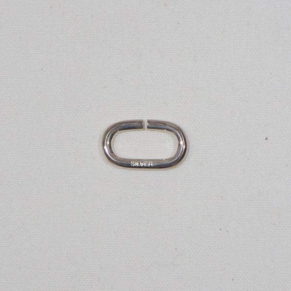 シルバーCカン 小判カン カスタムパーツ 丸カン ハンドメイド 約