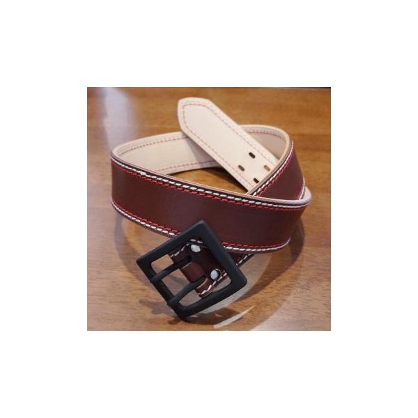 サムライジーンズ A110HS-ダブルピンステッチベルト-SAMURAIJEANS