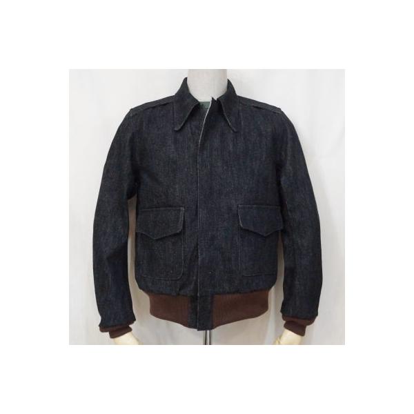 S200DAJ19-BK-デニムA-2フライトジャケット19-SAMURAIJEANS-サムライ  