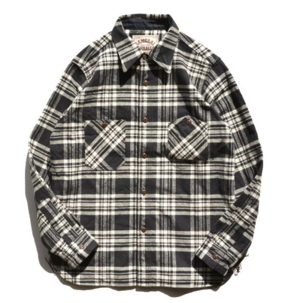 SNL21-02-BK-�l�����[�N�V���c21-02-SLN2102-SAMURAIJEANS-�T�����C�W�[���Y�l���V���c-�����V���c