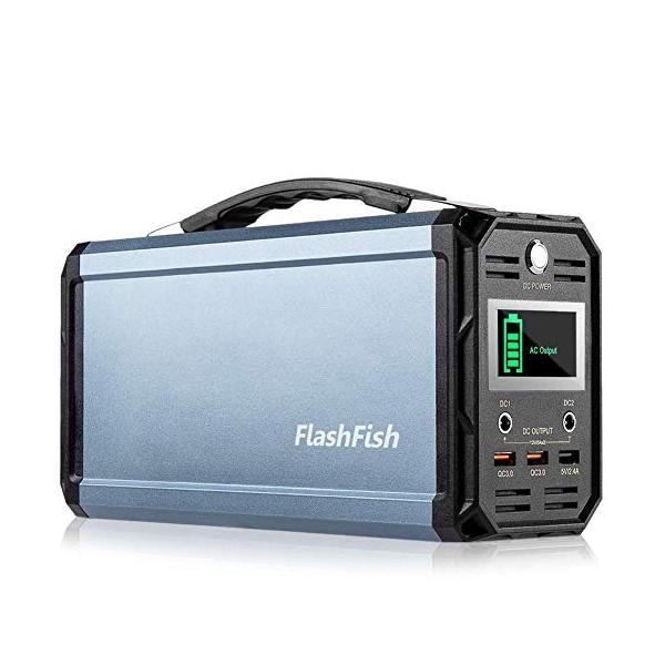 Flashfish ポータブル電源 mah 100 品質保証 222wh 家庭用蓄電池 大容量 小型発電機 瞬間最大350w Dc 300w Usb出力 急速充電q Ac 168w