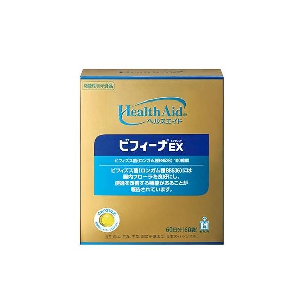 森下仁丹 ヘルスエイド ビフィーナｅｘ エクセレント ６０日分 機能性表示食品 ビフィズス