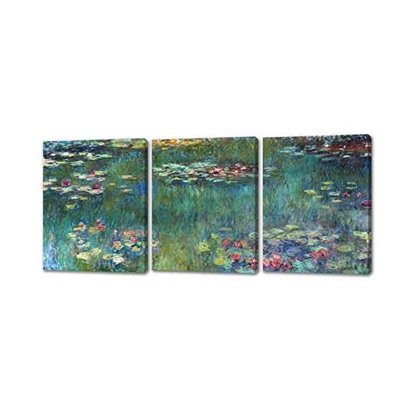 クロード モネ 睡蓮 油絵風景画 インテリア プレゼ アートポスター 飾り絵 登場大人気アイテム 絵画 複製名画