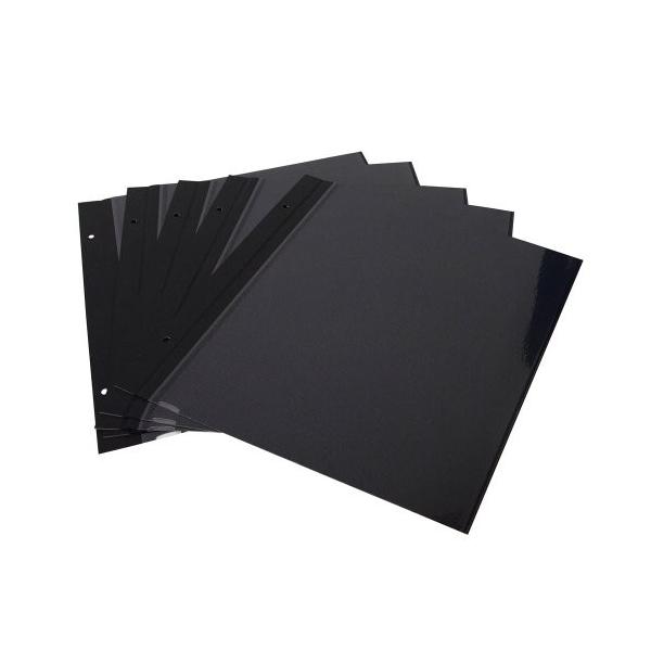 ナカバヤシ ファイル 100年台紙 フリーアルバム替台紙 Lサイズ ブラック スーパーセール期間限定 アh Lfr 5 D