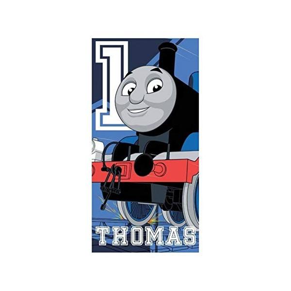3907 機関車トーマス 激安超特価 Thomas Beach Towel ビーチタオル 並行輸入品 140cm X バスタオル 70cm