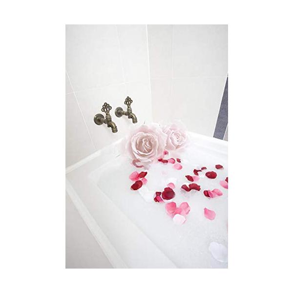 Reemonde 新作アイテム毎日更新 ソープフラワー バラ 造花 枯れない花 石鹸花束 敬老の日ギフト メッセージカード付き 半透明ボックス