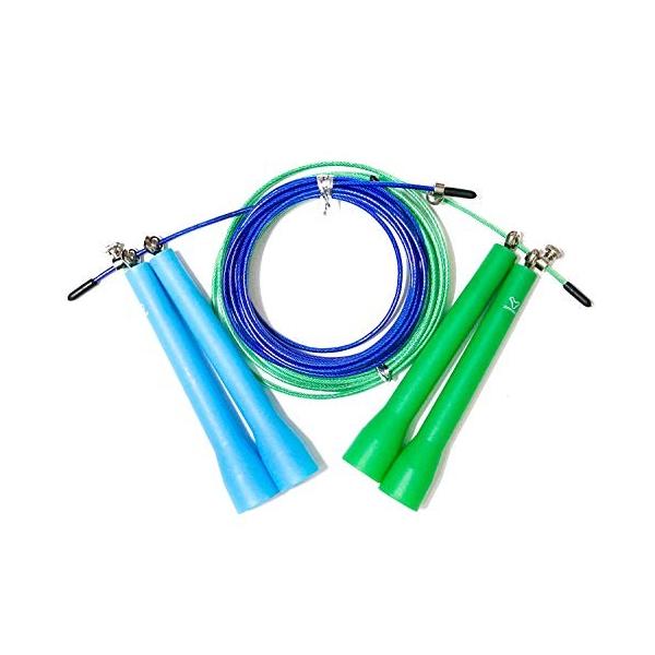 Jump Yuedong なわとび 縄跳び セット トレーニングロープ ねじれ防止 現金特価 ワイヤーロープ ベアリング ジャンプロープ