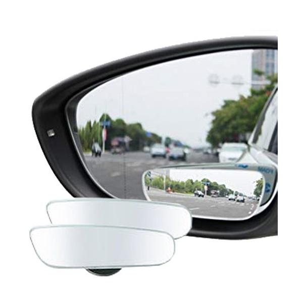Ms 0 自動車補助ミラー ブラインドスポットミラー サイドミラー 360度角度調整可能 高解像度 車用 バックミラー 定番キャンバス