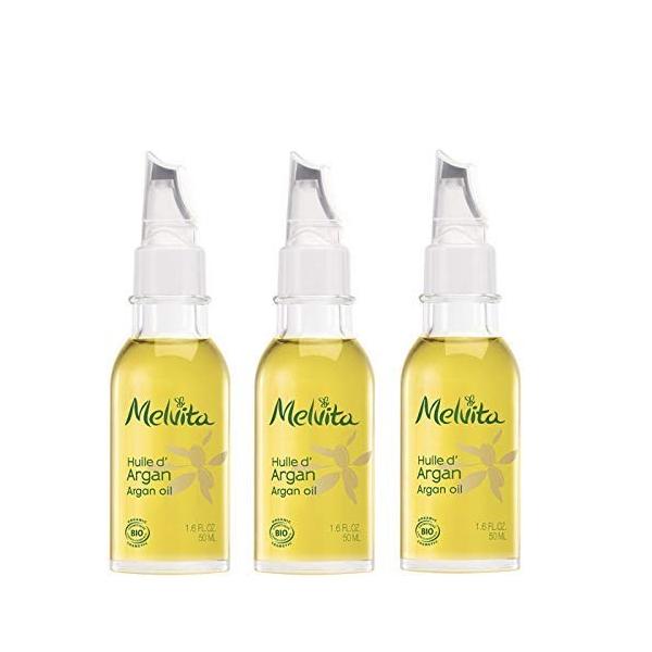 メルヴィータ Melvita ビオオイル アルガンオイル 50ml 10 Off 3本セット 並行輸入品