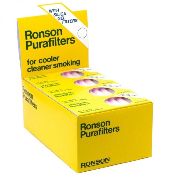 【RONSON】　ロンソン／フィルター　 レギュラーホルダー用　「黄箱」　※24箱セット（1箱10本入り）
