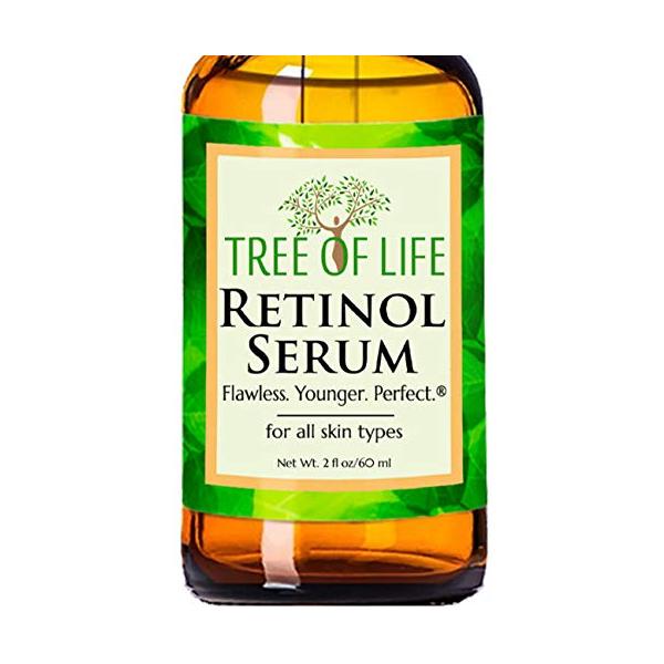 TREE OF LIFE レチノールセラム 美容液 60ml しわ ナチュラル オーガニック 保湿 もっちり 肌をなめらかにする