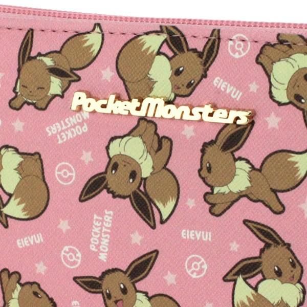 ポケットモンスター イーブイ総柄 ラウンド長財布 グッズ ポケモン Pm 2712 ゆうパケット可 Sagaretxe Net
