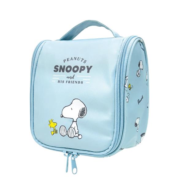 スヌーピー ハンギングポーチ SNOOPY ピーナッツ ポーチ 収納 かわいい 可愛い 吊り下げ トラベル 旅行 旅行用品 旅行グッズ 女子 レディース トランクベルト