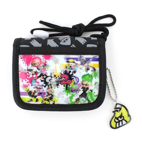 ゆうパケット可 スプラトゥーン2 Rfウォレット インクカラーvs柄 財布 グッズ 子供用 イカ Spt 743 Spt 743 キャラクターランド はなはな 通販 Yahoo ショッピング