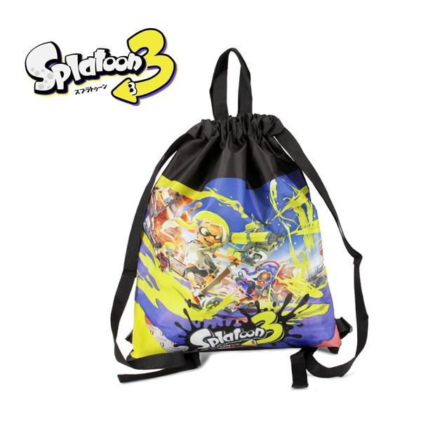 任天堂 スプラトゥーン3 ナップサック 巾着バッグ リュック