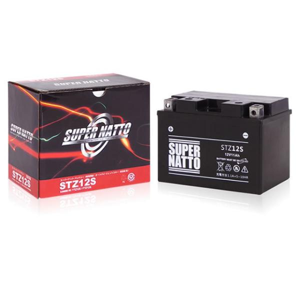 新品 スーパーナットバッテリー バイク用 STZ12S ホンダ【フォルツァ X