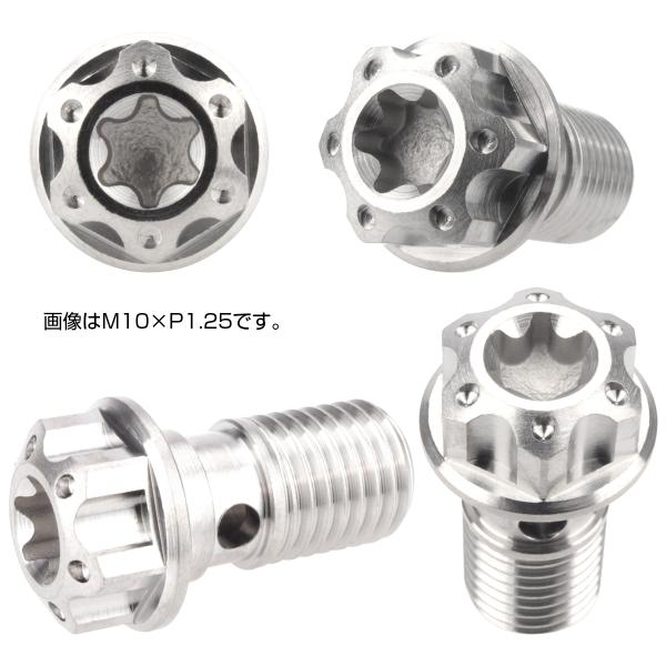 64�`�^���� �o���W���[�{���g �V���O�� M10 P1.00 �g���N�X�� �V���o�[ �`�^�����F JA608 ���i�摜2