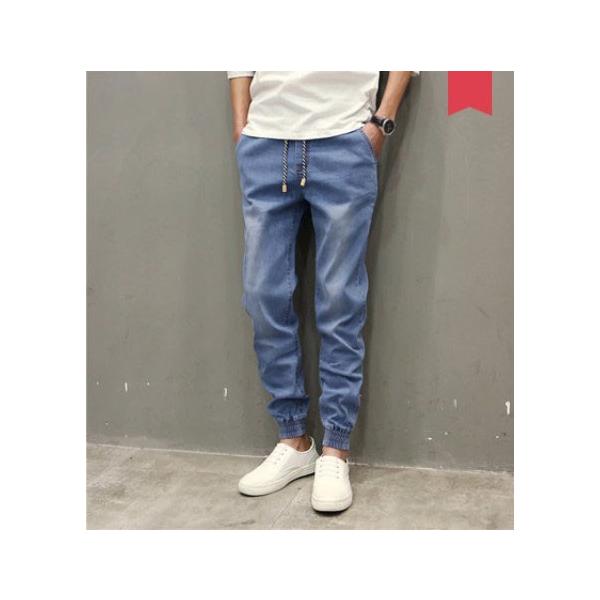 夏セール開催中 Max80 Off ジョガーパンツ カジュアル デニム ボトムス レディース メンズ ジョガーパンツ カジュアル デニム ボトムス レディース メンズ パンツ 18新作 メンズ服 細身 スキニー ボトムス パンツ Knowledge21 Com