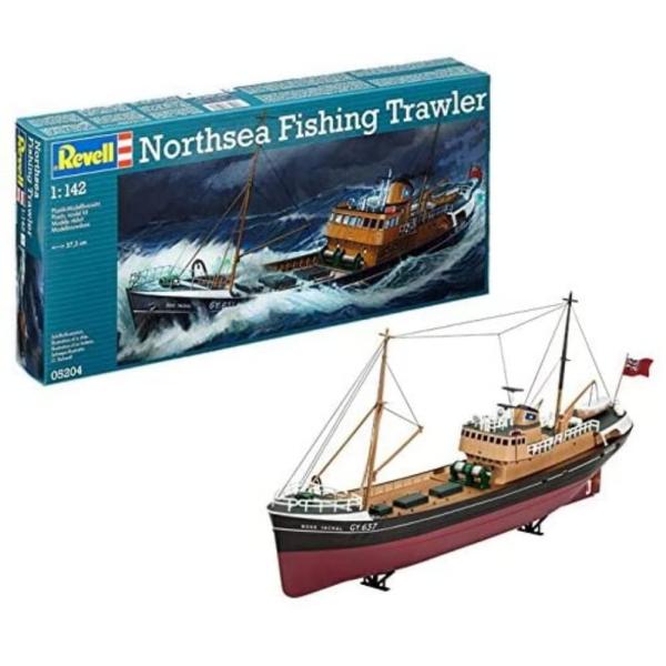 (未使用･未開封品)　ドイツレベル 1/142 Northsea トロール 漁船 05204 プラモデル lok26k6 ドイツレベル(Revell) 1/142 Northsea トロール 漁船 05204 プラモデル